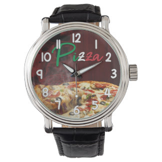 Montre Pizza Wrist Watch – Hot Fresh Pizza Fun Timepiece
