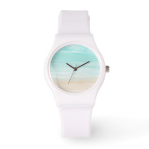 Montre Plage Abstraite Moderne
