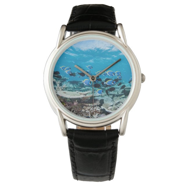 Montre Plages tropicales | Esturgeon Parmi le corail (devant)