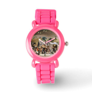 Montre Plan de la crèche pour Noël