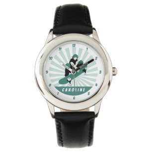 Montre Planche à roulettes Filles Patinage Nom Sports Coo