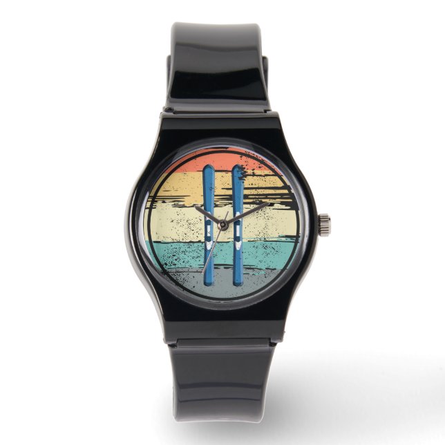 Montre Planche à ski Vintage (Recto)