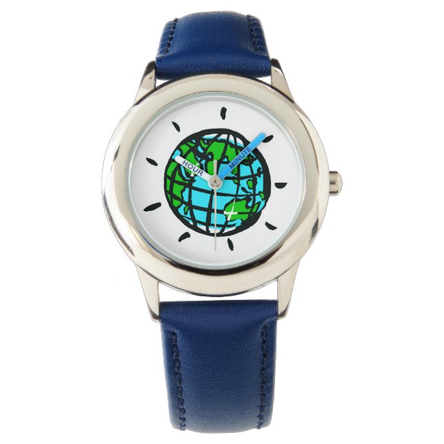 Montre PLANET TERRE - Conservation - Écologie - Faune (devant)