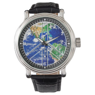 Montre Planète Terre Monde Monde de la Paix