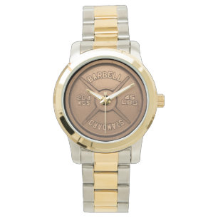 Montre Plaque Barbell en cuivre