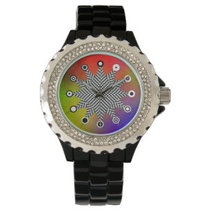 Montre Plasma moderne (face binaire) par Kenneth Yoncich