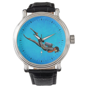 Montre Plongée à l'air d'homme