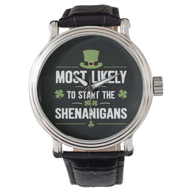 Montre Plus susceptible de déclencher les Shenanigans St  (devant)