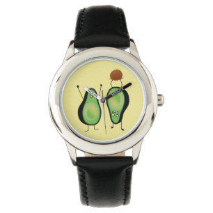 Montre Poignée verte de stand d'applaudissements amusant