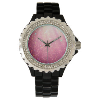 Montre Poignet Ethérée Confetti Rose