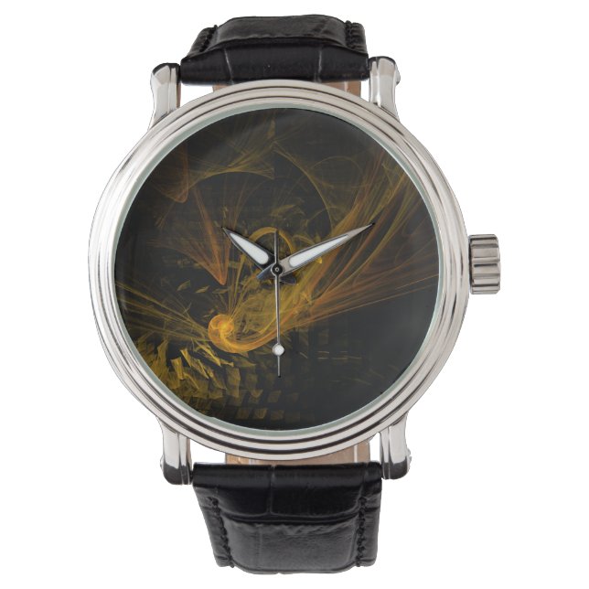 Montre Point de rupture Art Abstrait (devant)