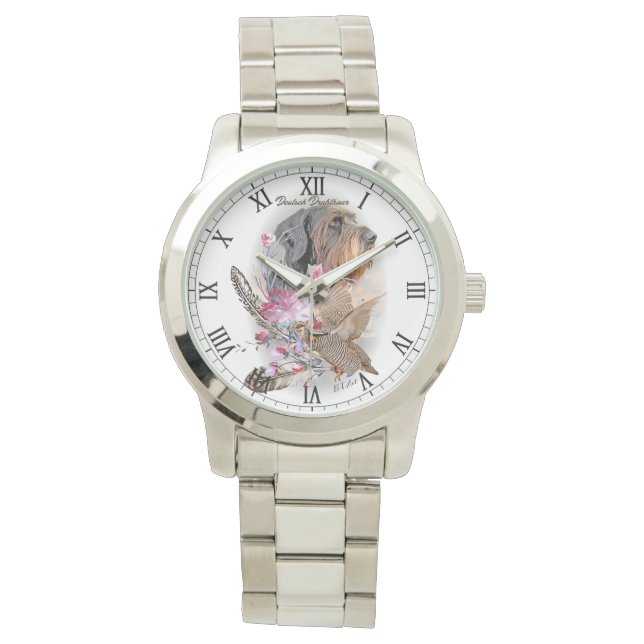 Montre  Pointer allemand à poil dur (devant)