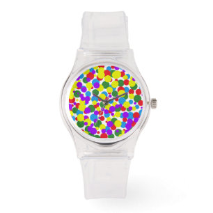 Montre Points colorés