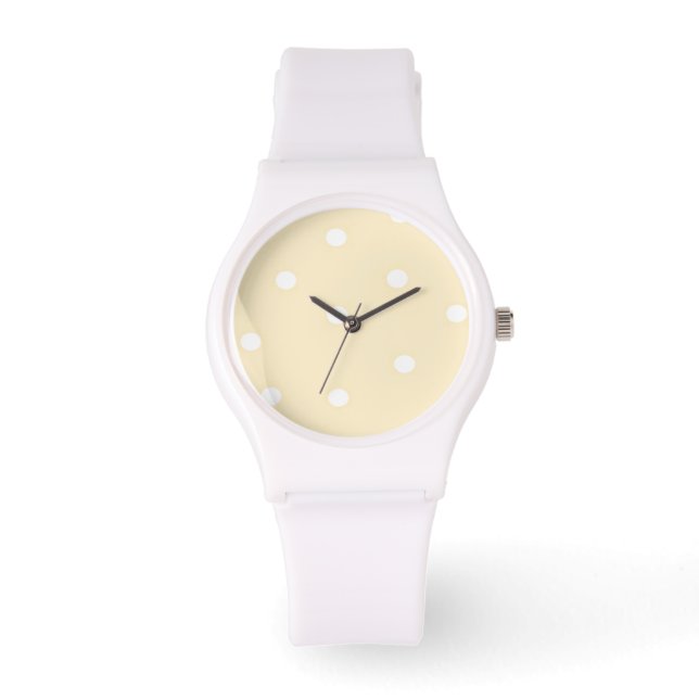 Montre Points jaunes et blancs (Recto)