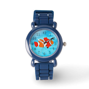 Montre Poisson clown Apprendre à raconter à l'heure