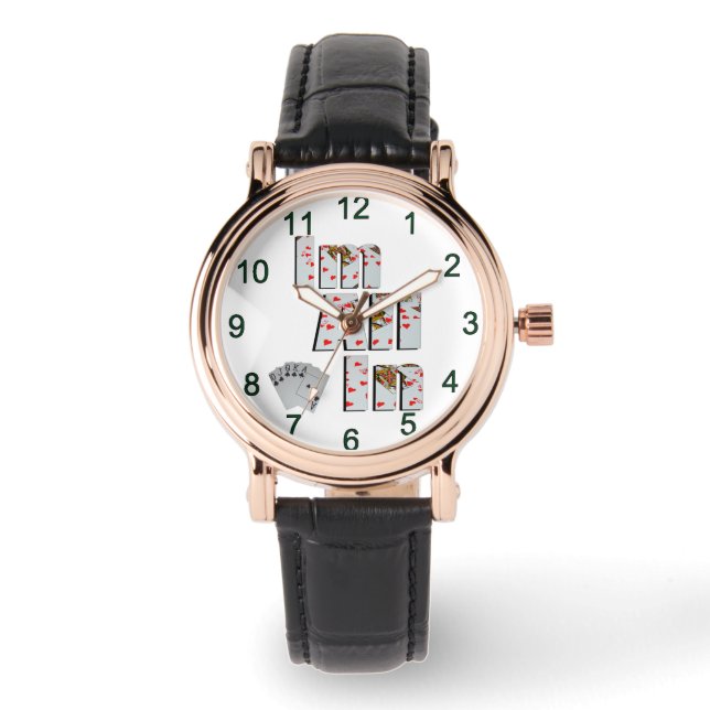 Montre Poker Je Suis Tout Dans, Frigo, (Recto)