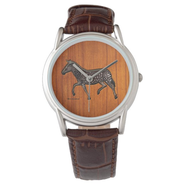 Montre Polka sculpté point Zebra (devant)