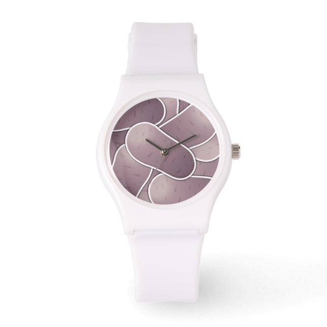 Montre Pomme de terre bleue (Recto)