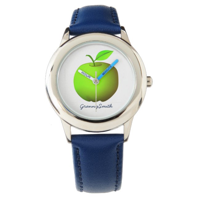 Montre Pomme Verte Moderne (devant)