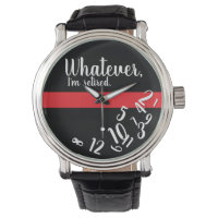 Pompier Drôle Retraite Mince Ligne Rouge