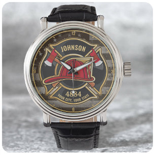 Montre Pompier NOM Pompier Pompier Département d'incendie