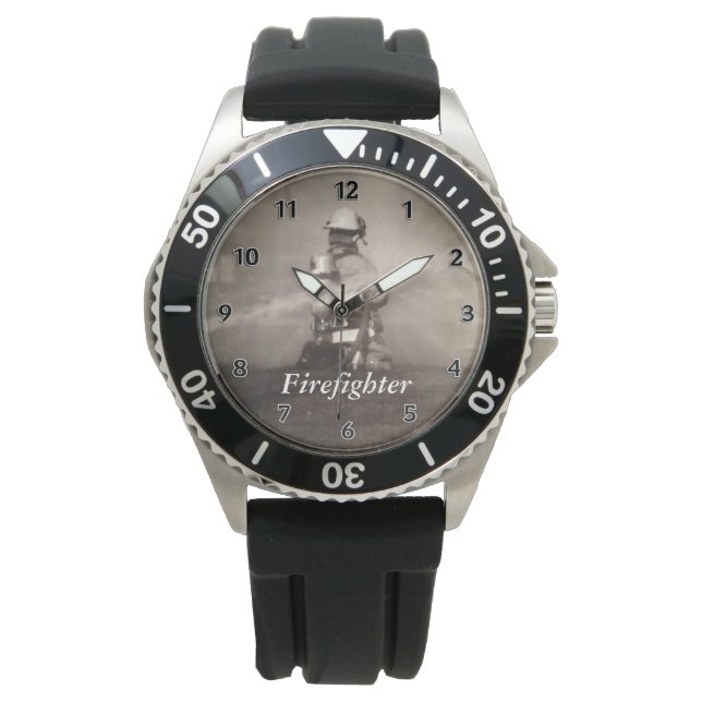 Montre Pompier Travailler Les Lignes (devant)