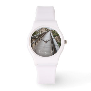 Montre Pont à pied au parc d'état d'Oso Flaco Lake