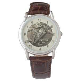 Montre Pont Porto au-dessus du fleuve Douro, Portugal, sé