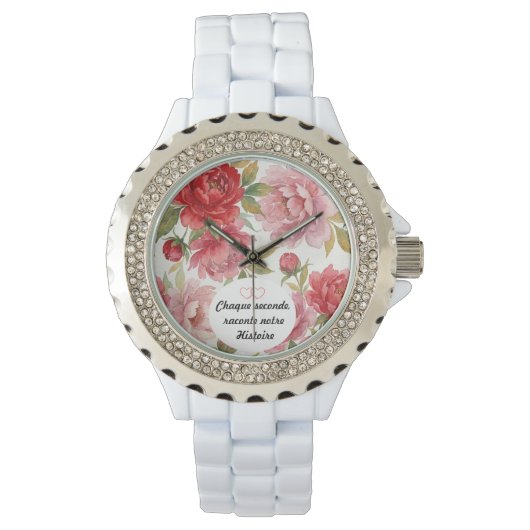 Montre Porte-clé Couple – Deux regards, une histoire (devant)