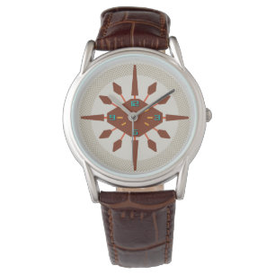 Montre Porte-poignet moderne du milieu du siècle Regarder