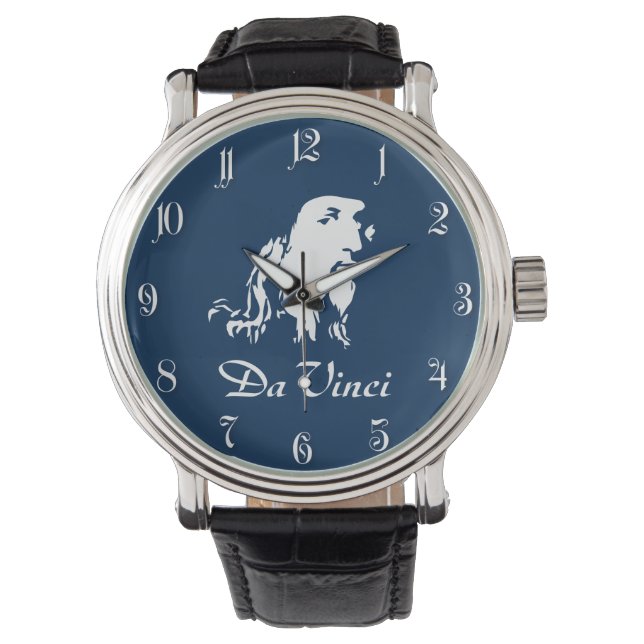 Montre Portrait de Léonard de Vinci (devant)