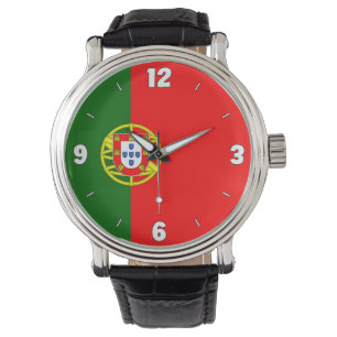 Montre Portugal National Drapeau Élégant Patriotique