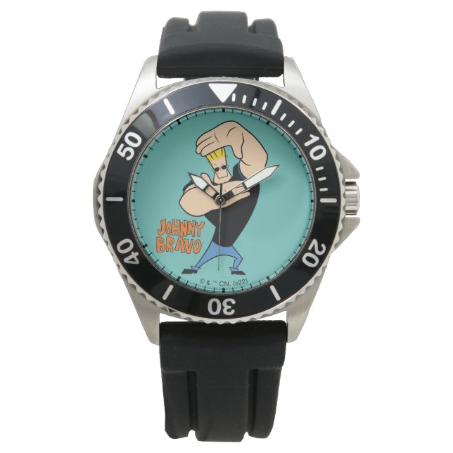 Montre Pose de trame photo Johnny Bravo (devant)