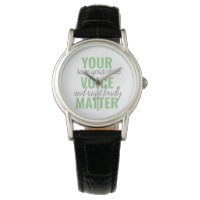 Positive Green Your Voice Matter Motivation Citati