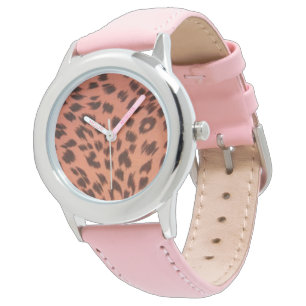 MONTRE POSTER DE ANIMAL ROSE