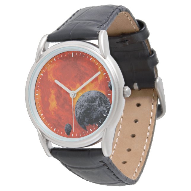 Montre Poster de cimetière galactique, Macs 2129-1. (Incliné)