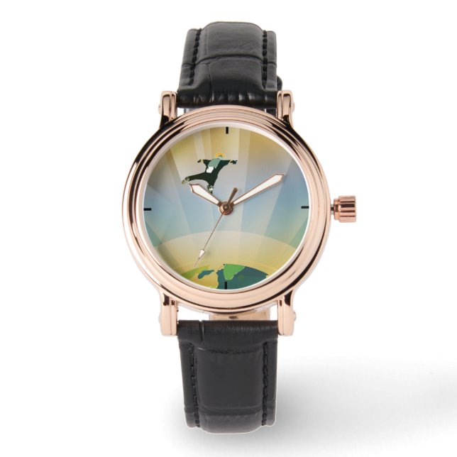 Montre Poster De L'Espace Rétro-La Gravité D'Une Super Te (Recto)