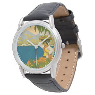 Montre Poster Vintage voyage Pour La Jamaïque