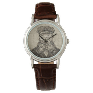 Montre Postman Joseph Roulin (Sepia Sketch) (par van Gogh