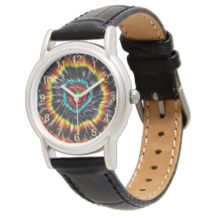 Montre pour dames, Tie Dye Opale noire