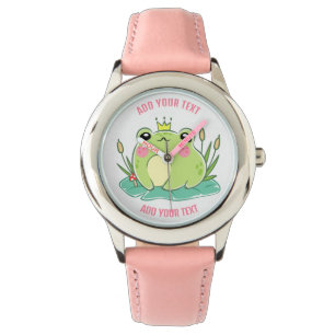 Montre pour enfant en acier inoxydable avec bracel