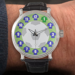 Montre pour fan de football Regarde le football av