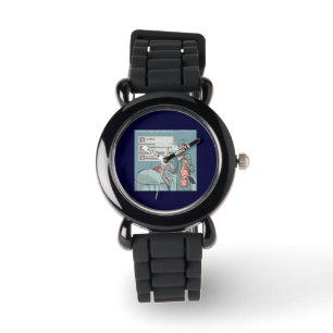 Montre pour femme drôle Née pour Tweeter
