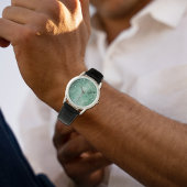 Montre pour homme Jade Face avec chiffres arabes –