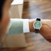 Montre pour homme Jade Face avec chiffres arabes –