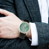 Montre pour homme Jade Face avec chiffres arabes –