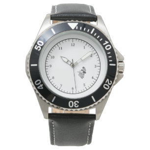Montre pour hommes en acier inoxydable avec bracel