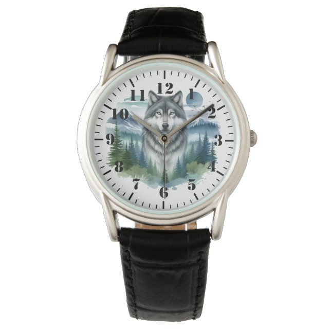 Montre pour hommes Loup (devant)