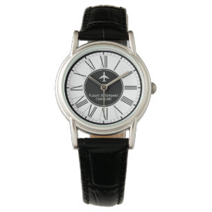 Montre pour hôtesse de l'air ou membre d'équipage
