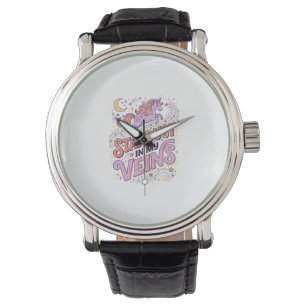 Montre Poussière d'étoile de licorne dans mes veines conc